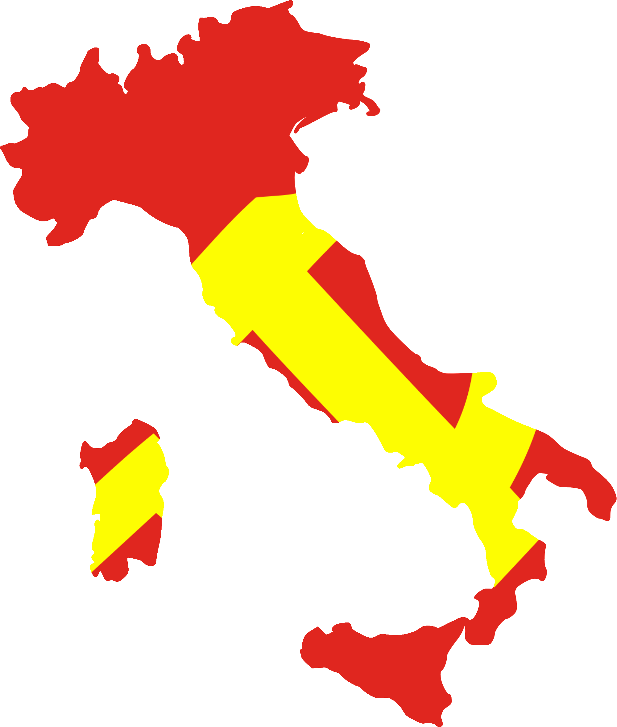 Italian Spaghetti Pasta Dinner Clipart - Cafepress Italy Flag Map Iphone 7 Tough Case (2000x2358)