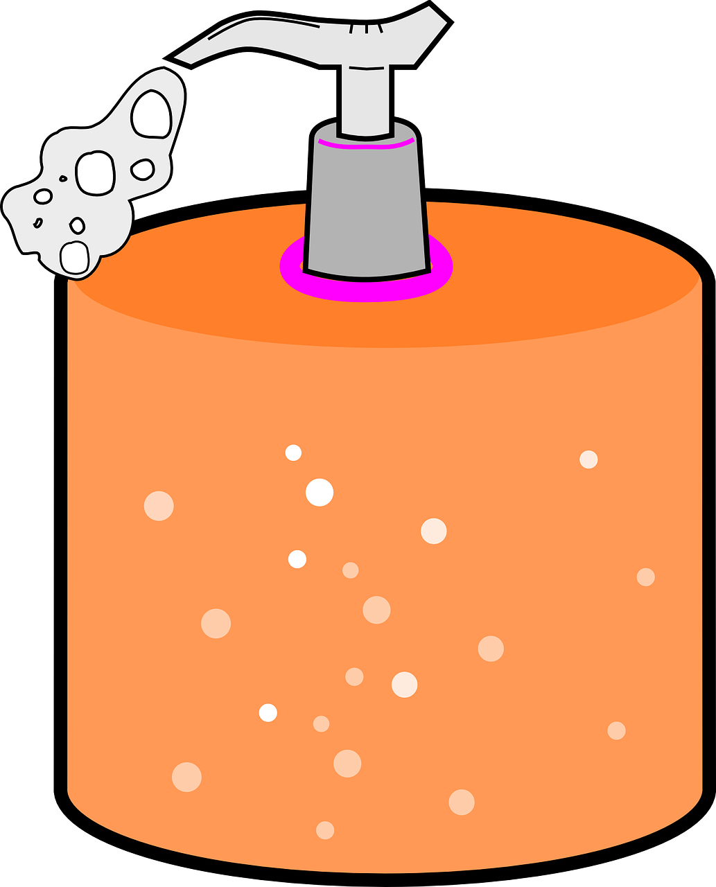 Clipart Soap - Soap Clip Art (1033x1280)