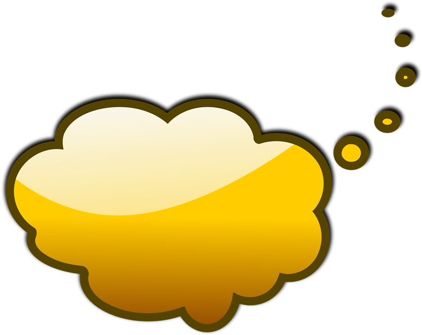 Free Stock Photos - Speech Bubble Yellow Png (958x706)