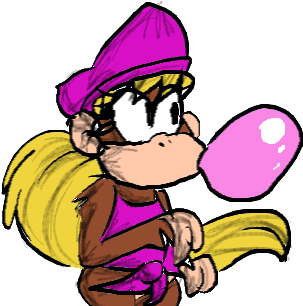 Forum Draw A Cartoon Character Blowing Bubble Gum Deviantart - Bejungle Clothing (450x340)