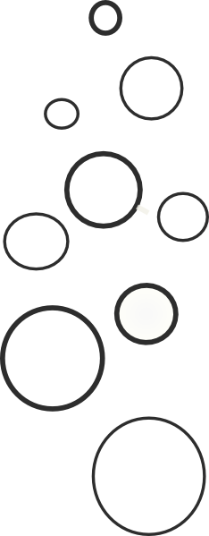 Black And White Bubble Clip Art Bubbles Clipart Black - Black And White Bubble Clip Art Bubbles Clipart Black (234x599)