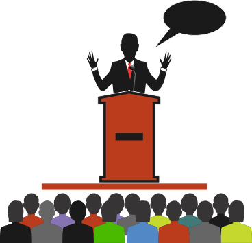 Public Speaking Clipart Png - Public Speaking Clipart Png (368x354)