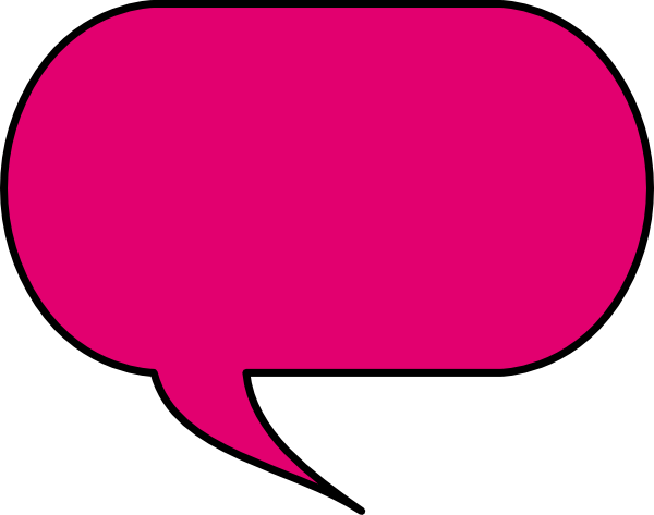 Reading Think Bubble Clipart Cliparthut Free - Talking Bubble Clip Art (600x473)