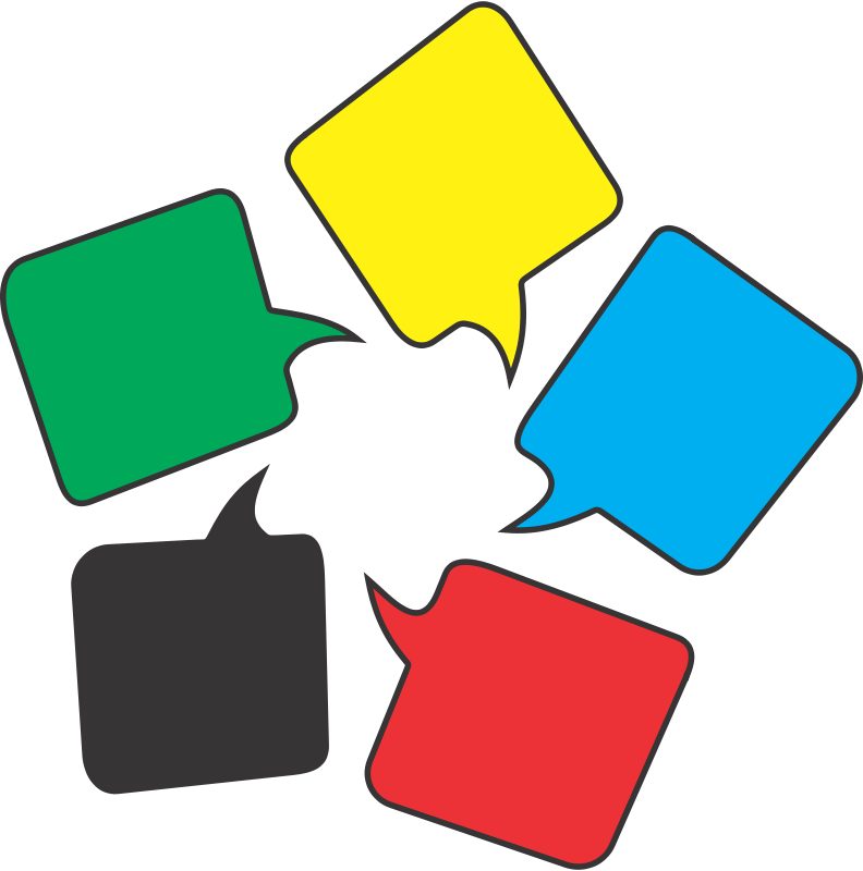 Colored Message Bubbles Clip Art At Clker - Clip Art Messages (1272x1280)