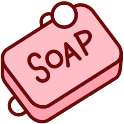 Soap Cartoon Png (406x404)