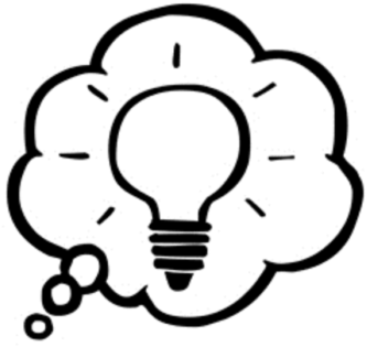 Idea Clipart Bubble - Android Black And White (350x350)