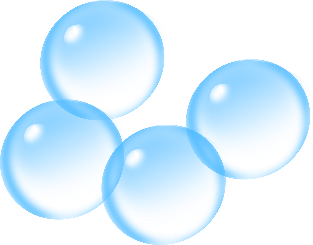 Tiny Bubbles Soap Company - Bubbles Clip Art Png (1280x1002)
