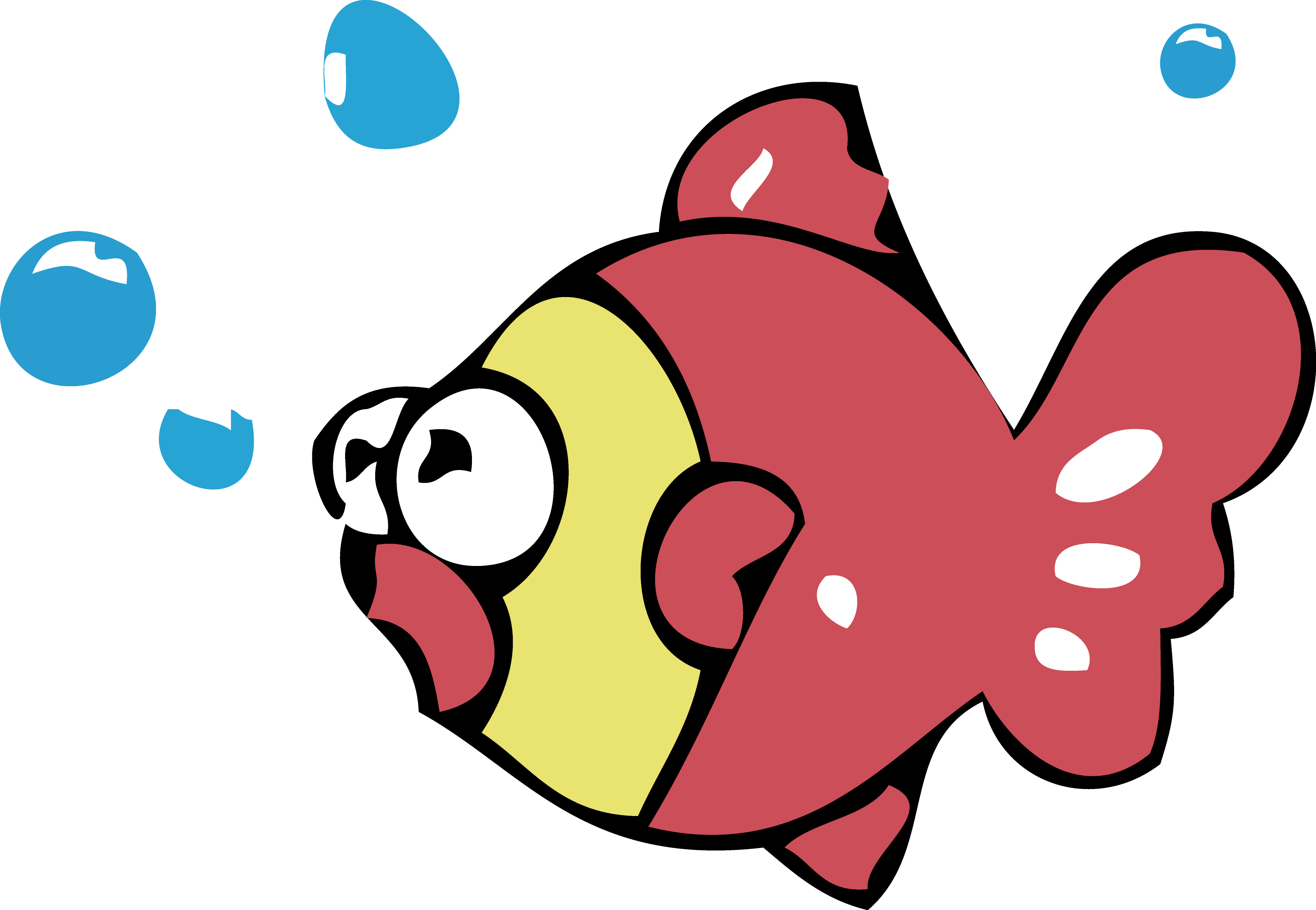 Butterfly Carassius Auratus Clip Art - Butterfly Carassius Auratus Clip Art (3413x2362)