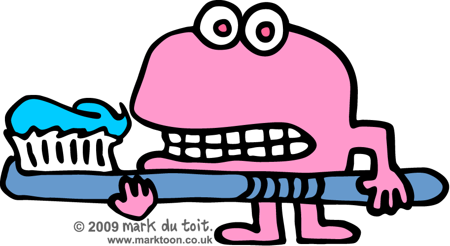 -remember * This Is Not Real Toothpaste So Do Not Try - Brushing Teeth Clipart (913x500)