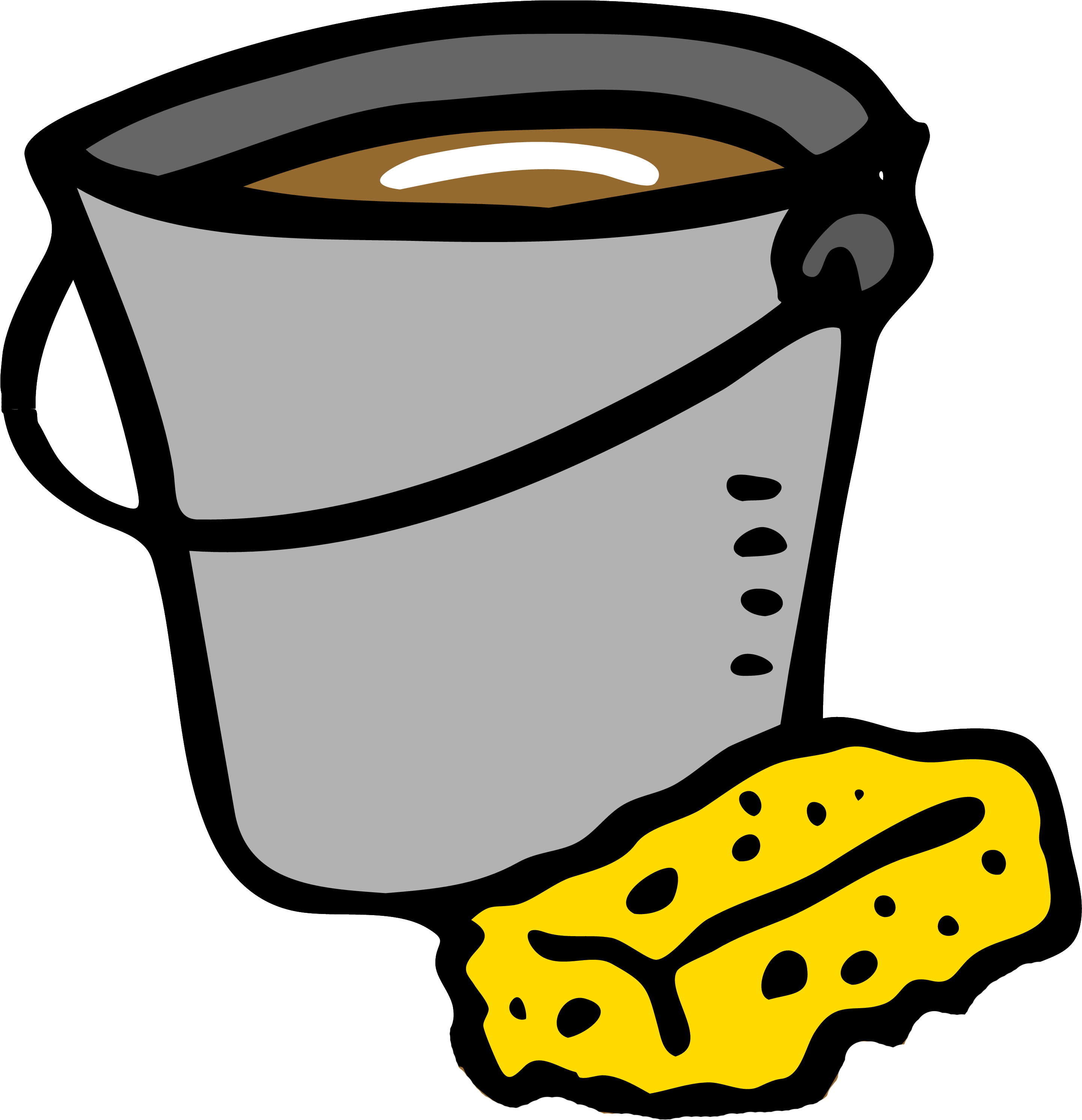 The Bucket Of Dirty Water - Bucket Of Dirty Water (3292x3396)