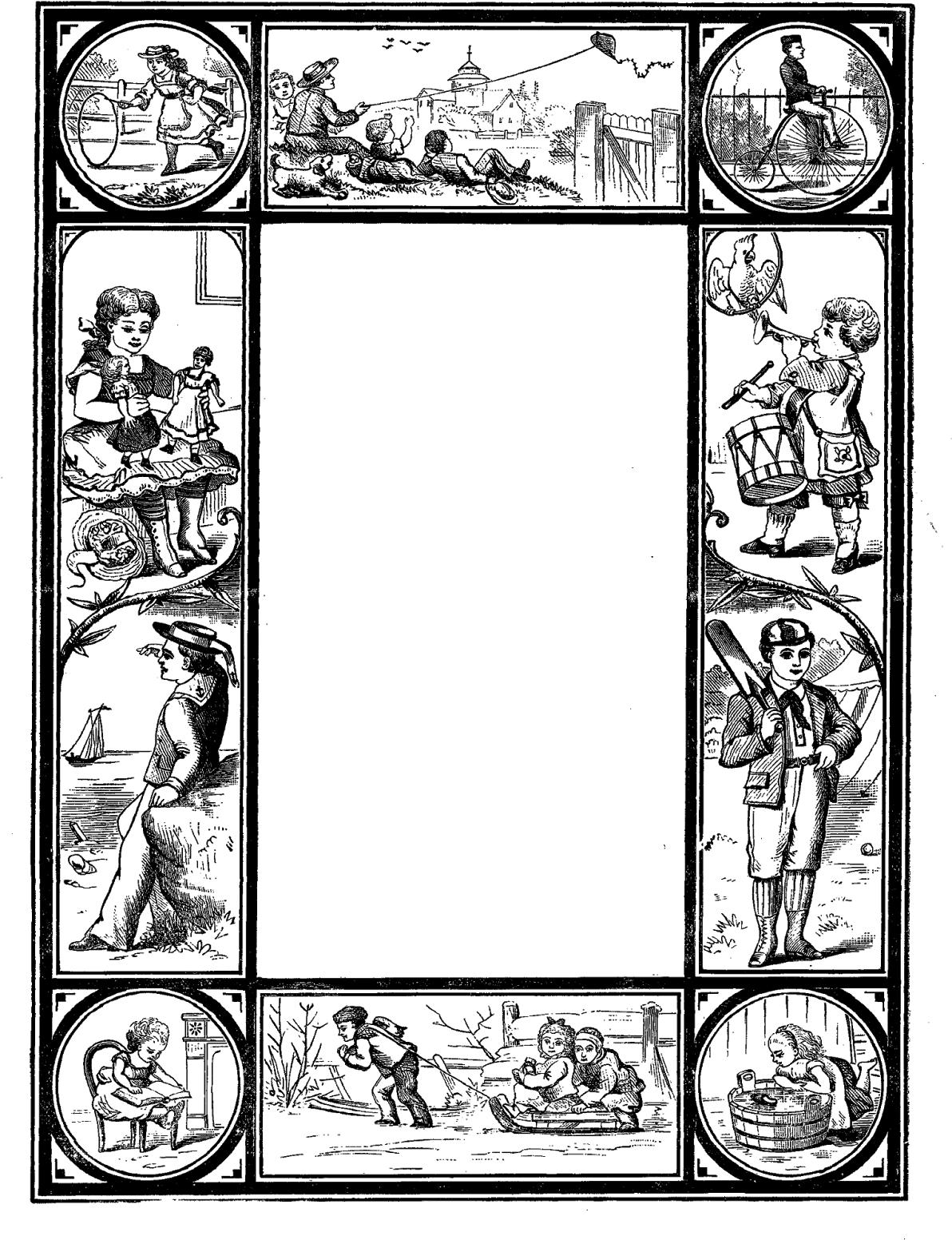 Digital Stamp Design - Cartoon (1206x1600)