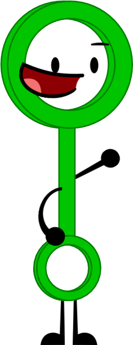 Green Bubble Wand - Yellow (285x708)