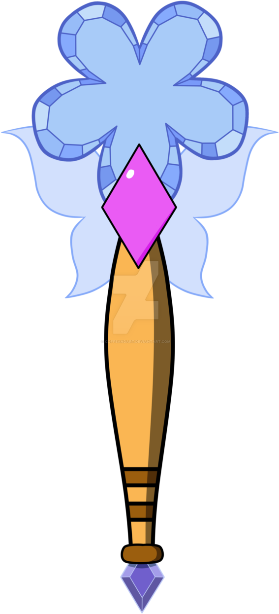 So, I Finished The Wand That My Starco Child, Aurea, - Svtfoe Wand (610x1308)