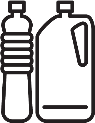 Plastic Recycling Rules - Recycle Plastic Clipart Black And White (458x458)