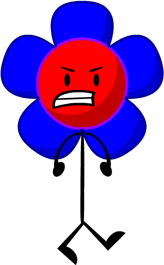 Flow - Bfdi Flower Brother (420x600)