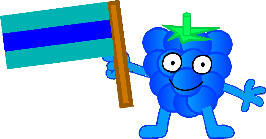 Br Holding A Jb Flag By Jordan2048 - Cartoon (860x450)