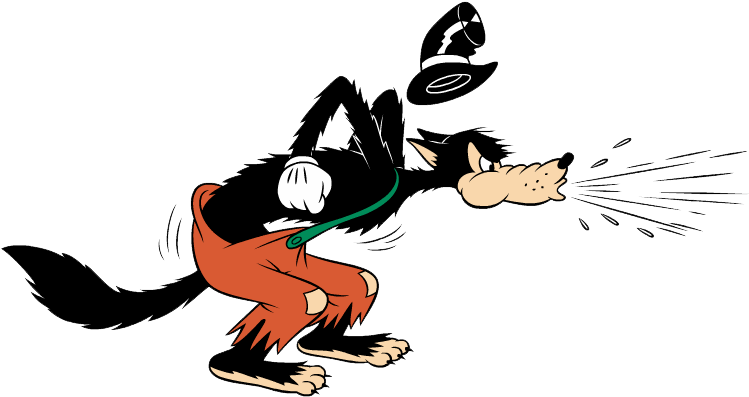 Bad Wolf Blows 1 - Rising Action Of The Three Little Pigs (776x415)