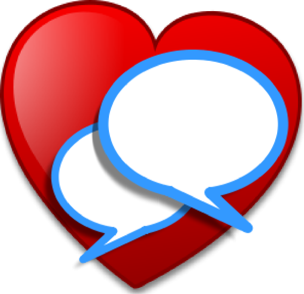 Love Conversation Clip Art At Clkercom Vector - Clip Art (600x581)