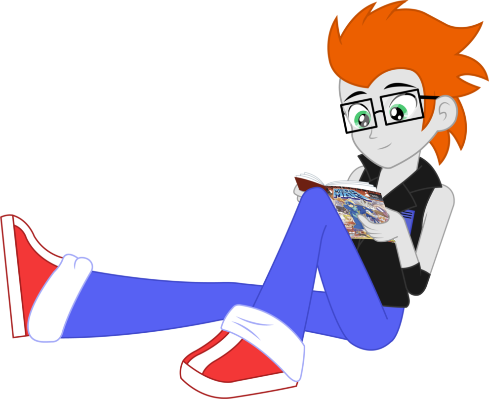 Oc Quicksilver W/ Comic Book By Imperfectxiii - Comics (990x807)