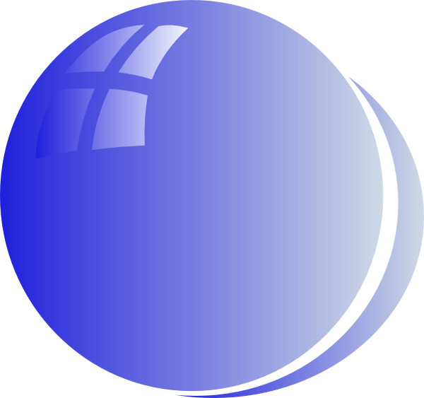 Lite Blue Bubble Circle Clip Art At Clker - Clip Art (600x563)