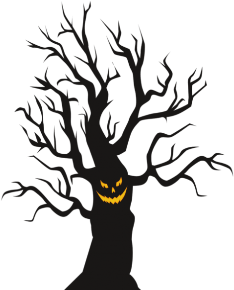 Free Png Download Halloween Scary Tree Png Images Background - Free Png Download Halloween Scary Tree Png Images Background (480x587)