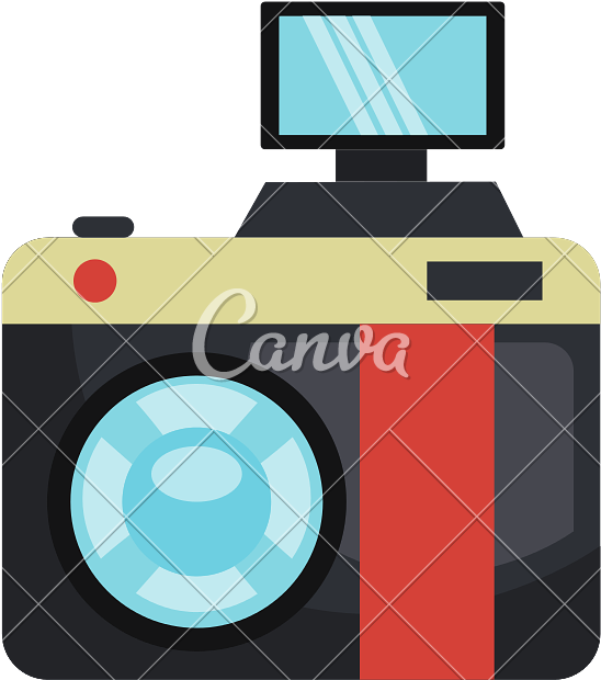 Vintage Camera Isolated Flat Icon - Vintage Camera Isolated Flat Icon (800x800)