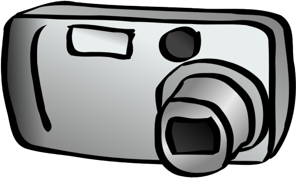 Camera Clipart Digital Camera - Camera Clipart Digital Camera (640x480)