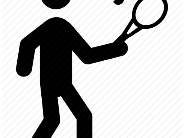 Badminton Clipart Tennis Player - Badminton Clipart Tennis Player (640x480)