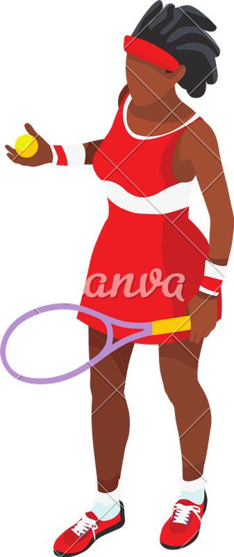 Olympic Tennis Player - Olympic Tennis Player (337x800)