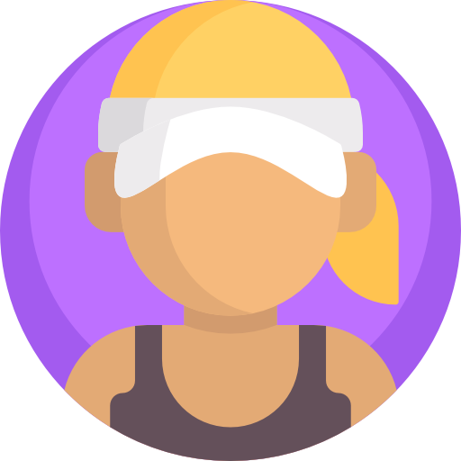 Tennis Player Free Icon - Tennis Player Free Icon (512x512)