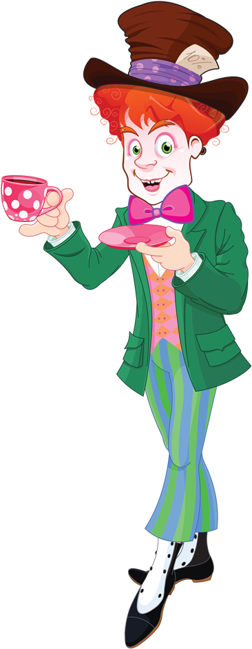 Madison Hatter, With A Lovely Cup Of Mad Hatter Tea - Madison Hatter, With A Lovely Cup Of Mad Hatter Tea (396x1000)