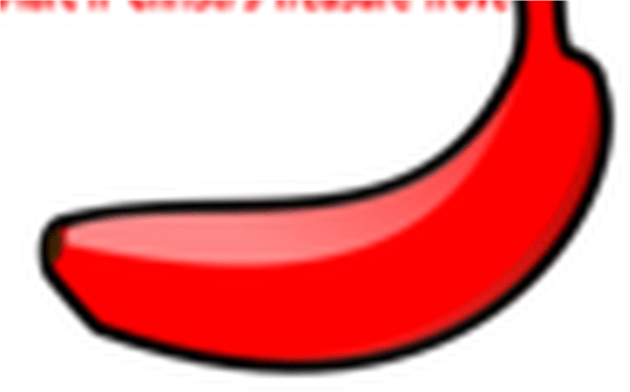 Banana Outline Clip Art At Clkercom Vector Clip Art - Banana Outline Clip Art At Clkercom Vector Clip Art (1368x855)