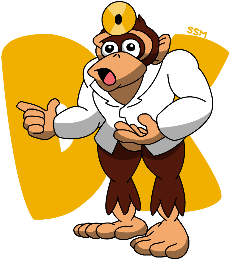 Doctor Donkey Kong By Strongseanmann - Doctor Donkey Kong By Strongseanmann (862x927)