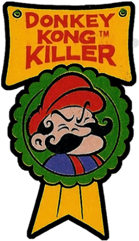 Artwork Of Mario From 'donkey Kong' From A Selection - Artwork Of Mario From 'donkey Kong' From A Selection (500x620)