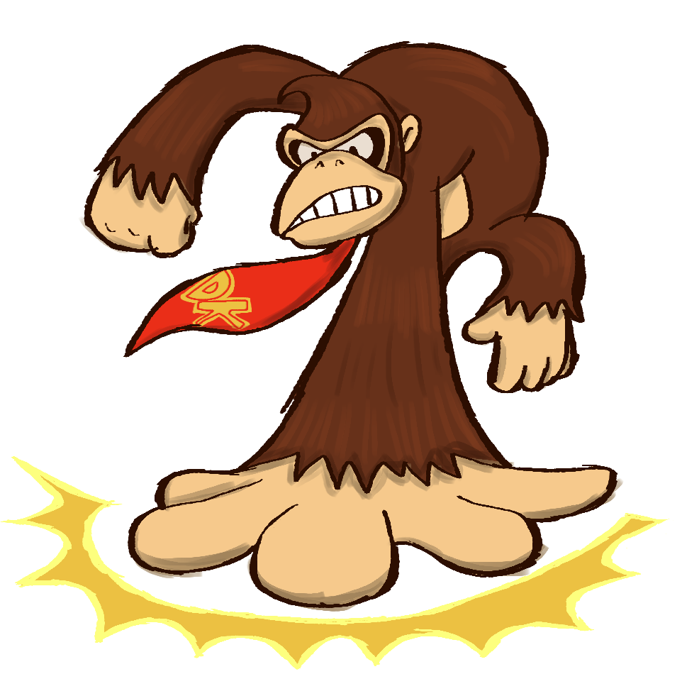 Super Smash Bros V2 002 Donkey Kong - Super Smash Bros V2 002 Donkey Kong (962x981)