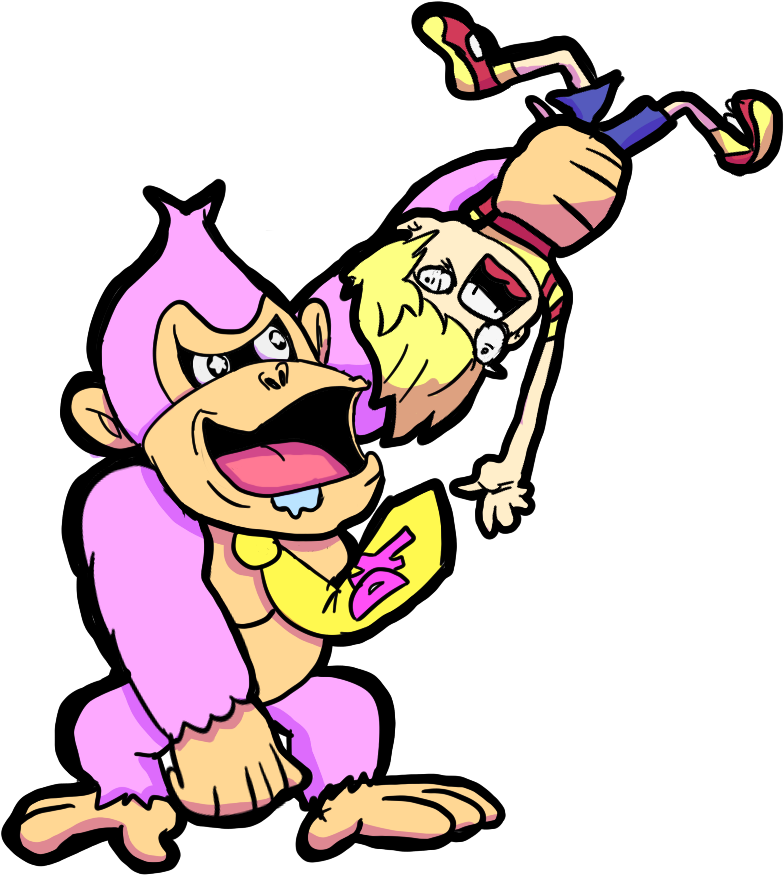 Donkey Kong Thinks Lucas Is A Banana - Donkey Kong Thinks Lucas Is A Banana (953x978)