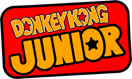 Donkey Kong Junior Logo - Donkey Kong Junior Logo (454x272)