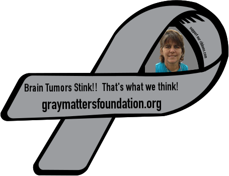 Brain Tumors Stink That's What We Think / Graymattersfoundation - Brain Tumors Stink That's What We Think / Graymattersfoundation (455x350)