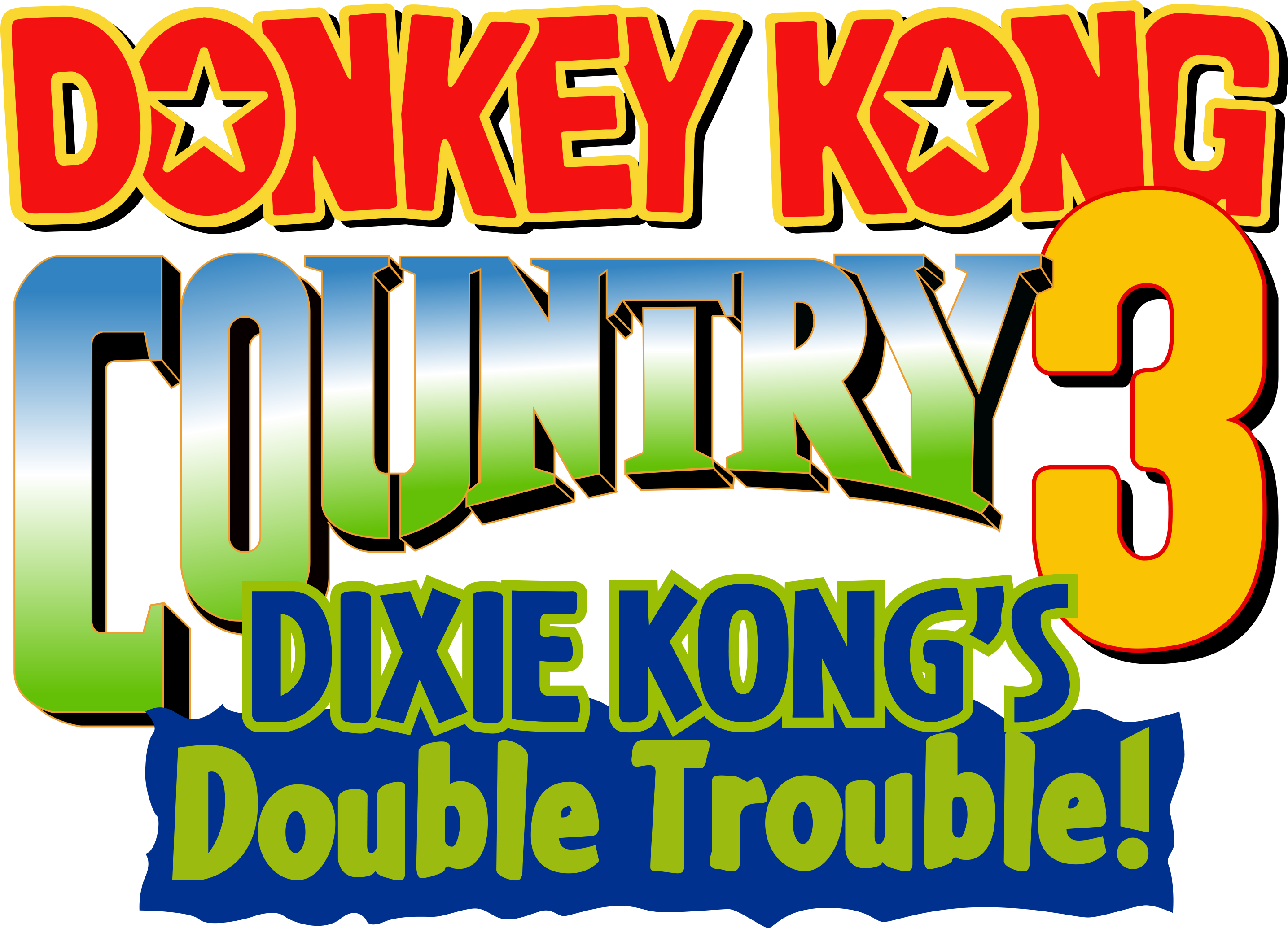 Clear Logo Donkey Kong Country - Clear Logo Donkey Kong Country (3830x2123)