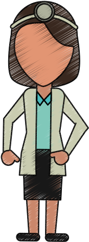 Woman Doctor Faceless Avatar - Woman Doctor Faceless Avatar (550x550)