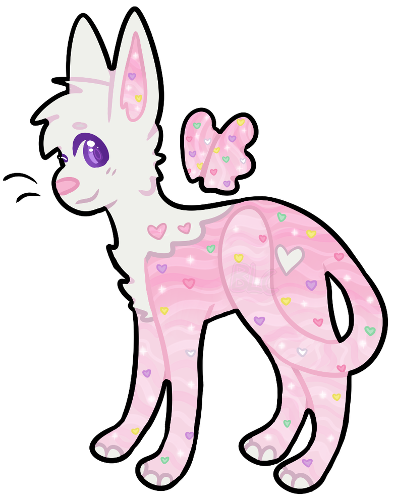 [watercat Raffle] Candy Hearts - [watercat Raffle] Candy Hearts (796x1004)