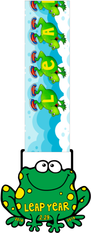 2016 Clipart Leap Year - 2016 Clipart Leap Year (325x798)