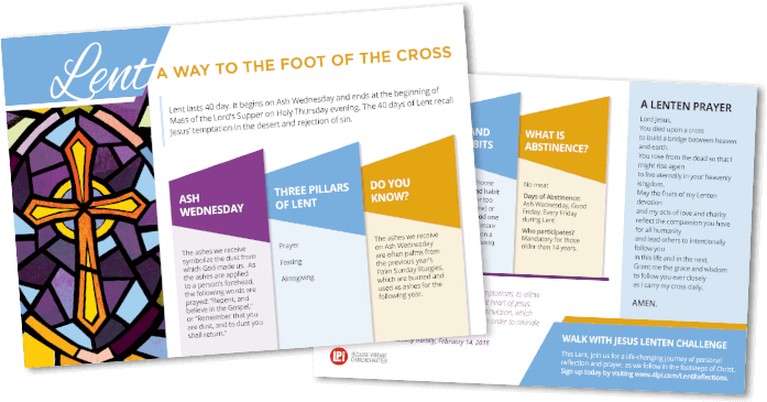 Lenten Pew Cards - Lenten Pew Cards (800x440)