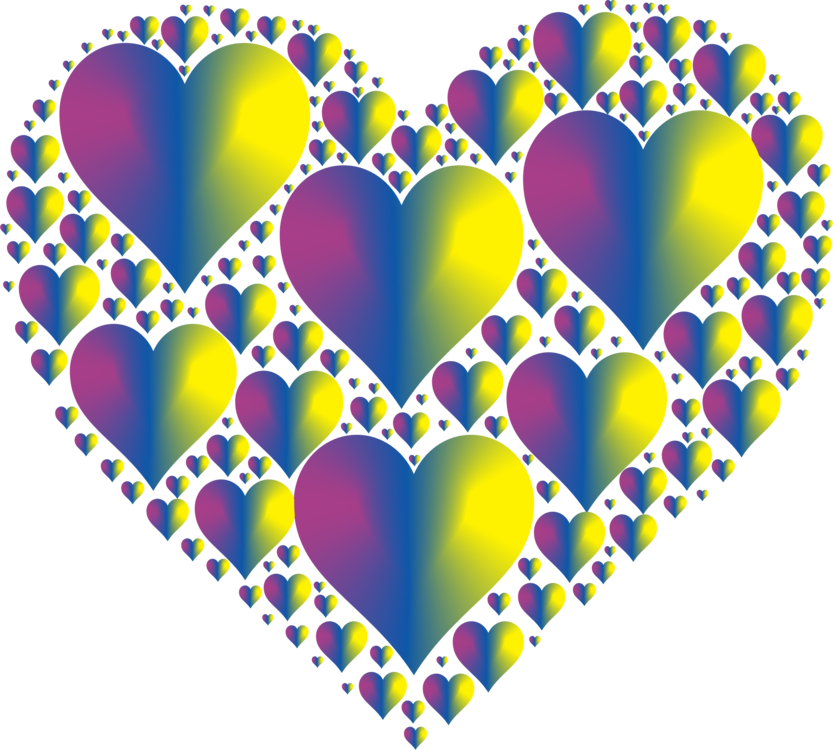 Heart Computer Icons Color Love - Heart Computer Icons Color Love (833x750)