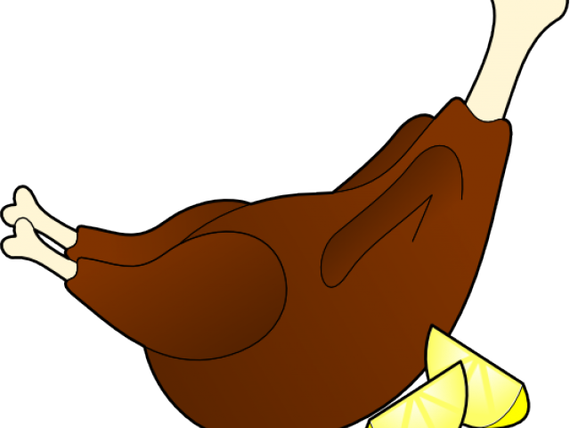 Meat Clipart Chicken Drumstick - Meat Clipart Chicken Drumstick (640x480)