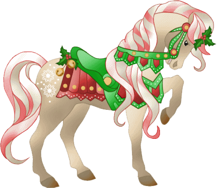 Christmas Horses - Christmas Horses (434x375)