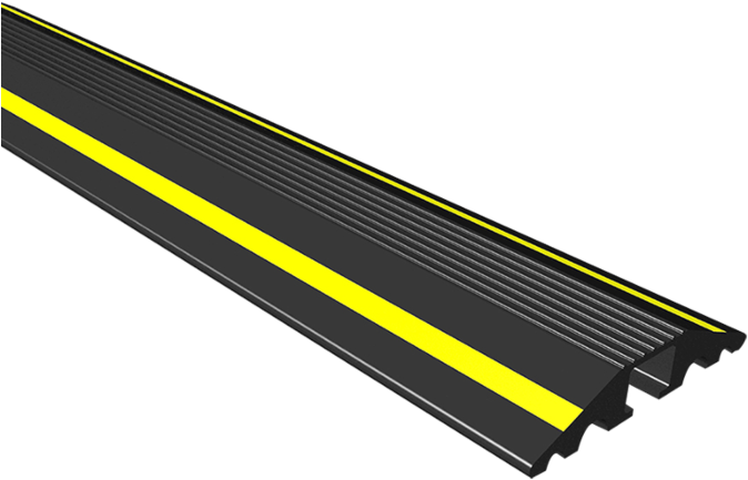 Lightweight Rubber Cable Protector 5-channels With - Lightweight Rubber Cable Protector 5-channels With (700x525)