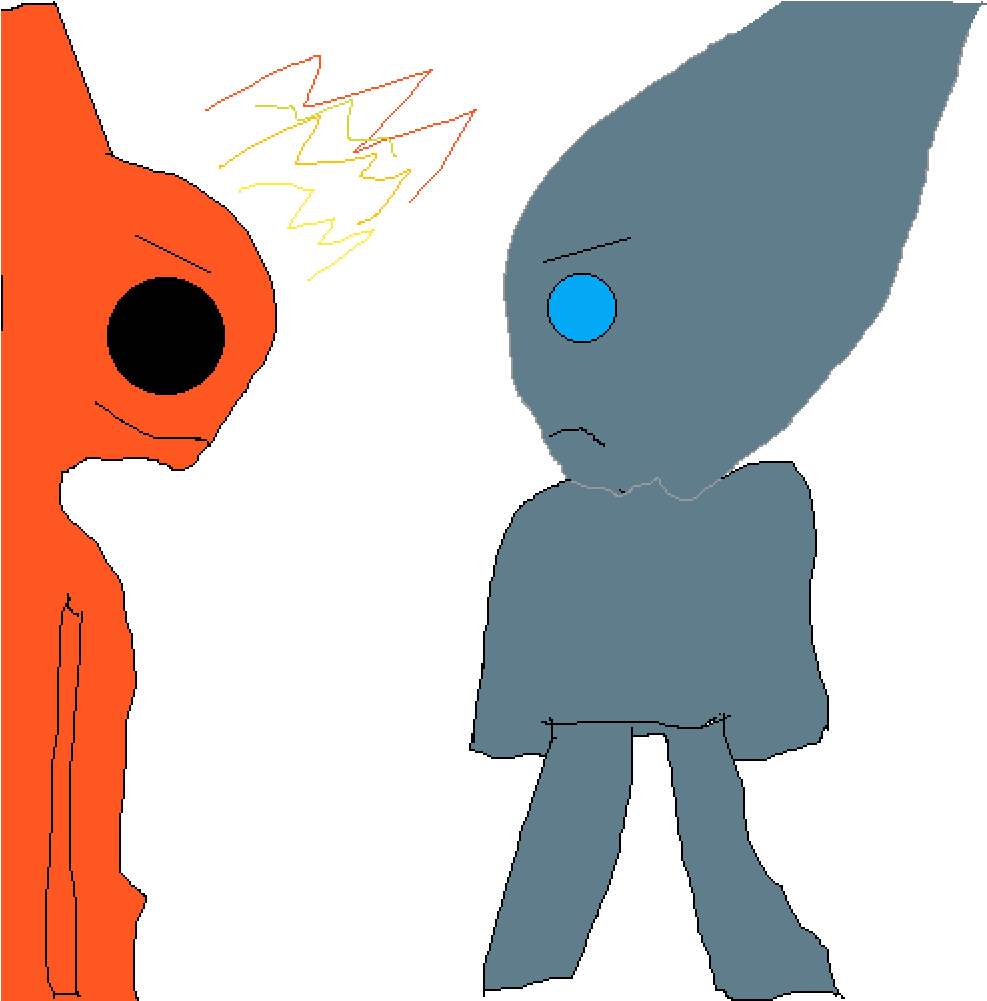 Fire Vs Ice - Fire Vs Ice (1000x1000)