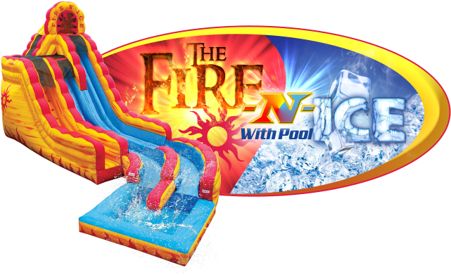 The "fire N Ice" Water Slide - The "fire N Ice" Water Slide (750x450)