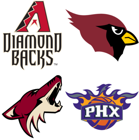 Arizona Sports Logos Sports Logos, Sports Teams, Arizona, - Arizona Sports Logos Sports Logos, Sports Teams, Arizona, (445x451)